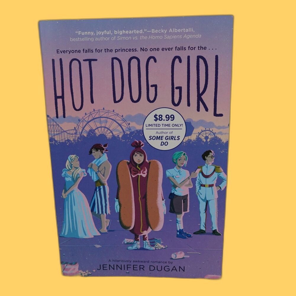 Hot Dog Girl by Jennifer Dugan A Hilariously Awkard Romance LGBTQ YA Rom-Com